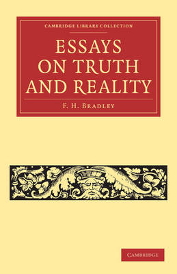 Book cover for Essays on Truth and Reality