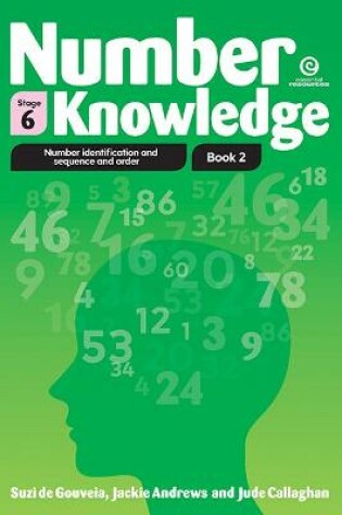 Cover of Number Knowledge: Identification, Sequence, Order Bk 2 (Stage 6)