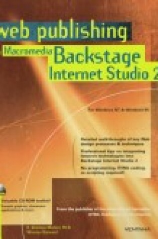 Cover of Web Publishing with Macromedia Backstage