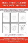 Book cover for Art and Crafts for Boys (Trace and Color for preschool children)