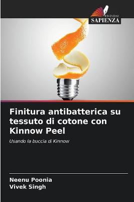 Book cover for Finitura antibatterica su tessuto di cotone con Kinnow Peel