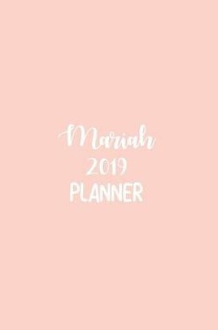 Cover of Mariah 2019 Planner