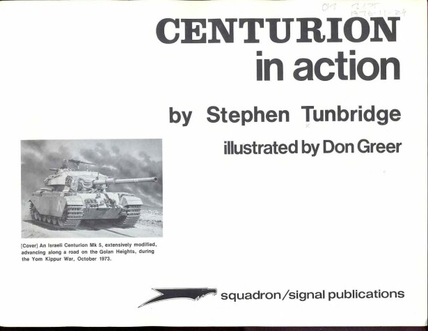 Book cover for Centurion in Action