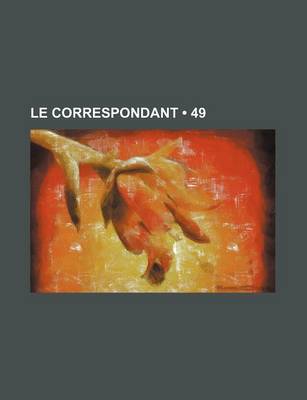 Book cover for Le Correspondant (49)