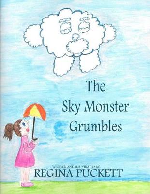 Book cover for The Sky Monster Grumbles