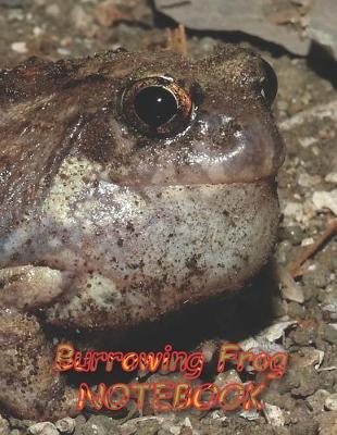 Book cover for Burrowing Frog NOTEBOOK