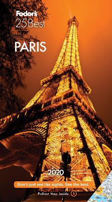 Book cover for Fodor's Paris 25 Best 2020