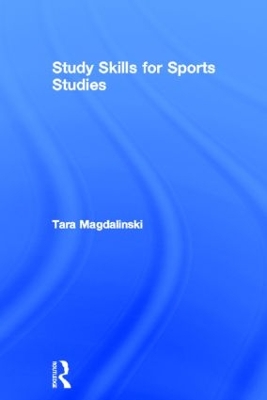 Book cover for Study Skills for Sports Studies