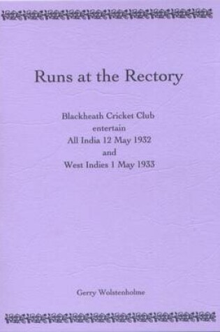 Cover of Runs at the Rectory