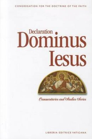 Cover of Declaration Dominus Iesus