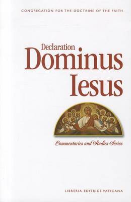 Book cover for Declaration Dominus Iesus