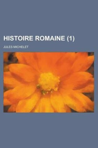 Cover of Histoire Romaine (1)