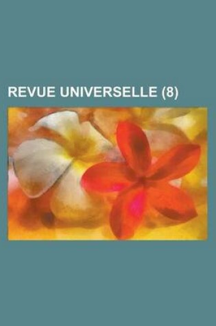 Cover of Revue Universelle (8)