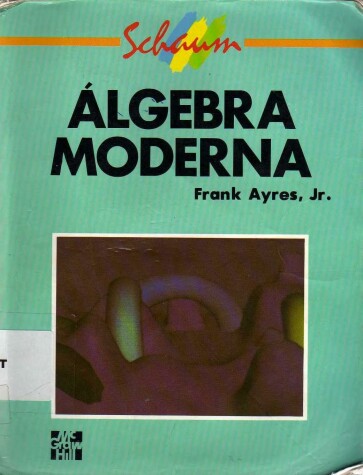 Book cover for Algebra Moderna