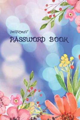 Cover of Internet password book