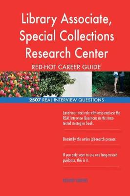 Book cover for Library Associate, Special Collections Research Center RED-HOT Career; 2507 REAL