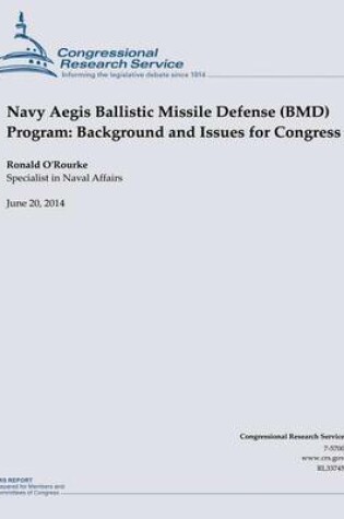 Cover of Navy Aegis Ballistic Missile Defense (BMD) Program