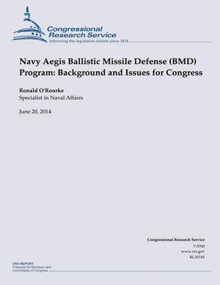 Book cover for Navy Aegis Ballistic Missile Defense (BMD) Program