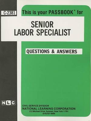 Book cover for Senior Labor Specialist