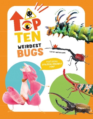 Book cover for The Top Ten: Weirdest Bugs