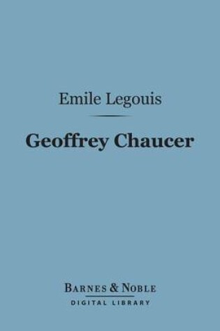 Cover of Geoffrey Chaucer (Barnes & Noble Digital Library)