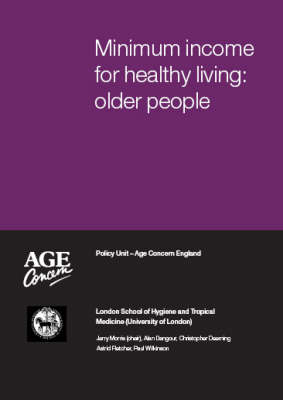 Book cover for Minimum Income for Healthy Living