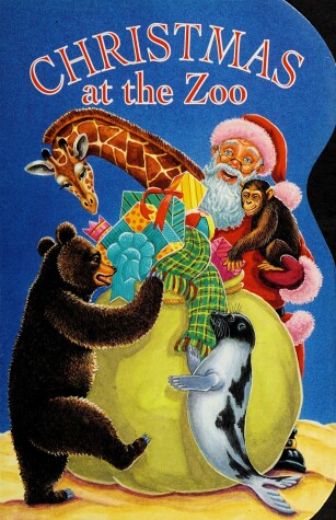 Book cover for Christmas at the Zoo