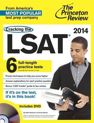 Cover of Cracking The Lsat With Dvd, 2014 Edition