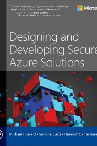 Cover of Designing and Developing Secure Azure Solutions