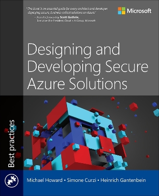 Book cover for Designing and Developing Secure Azure Solutions