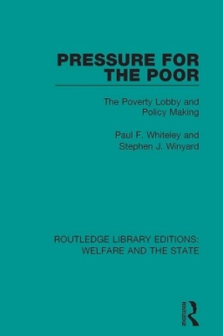 Cover of Pressure for the Poor