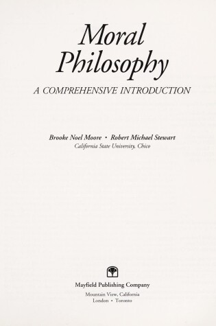 Cover of Moral Philosophy