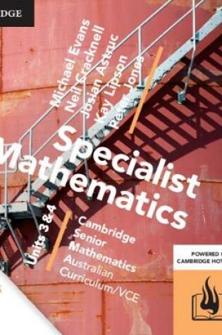 Cover of CSM VCE Specialist Mathematics Units 3 and 4 Online Teaching Suite (Card)