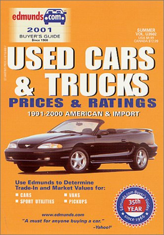 Book cover for Edmunds Used Cars & Trucks: Prices & Ratings