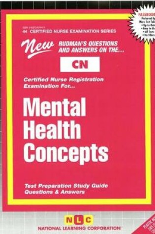 Cover of MENTAL HEALTH CONCEPTS