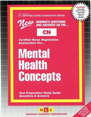 Book cover for MENTAL HEALTH CONCEPTS