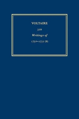 Book cover for Complete Works of Voltaire 32B