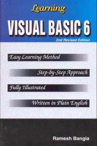 Cover of Learning Visual Basic 6