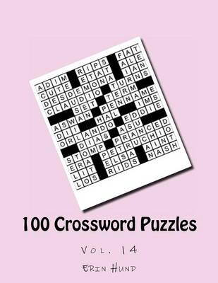 Book cover for 100 Crossword Puzzles Vol. 14