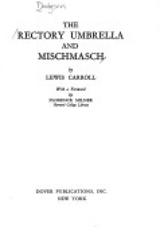 Cover of Rectory Umbrella and Mischmasch
