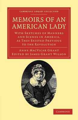 Cover of Memoirs of an American Lady