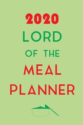 Book cover for 2020 Lord Of The Meal Planner