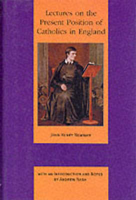 Cover of Lectures on the Present Position of Catholics