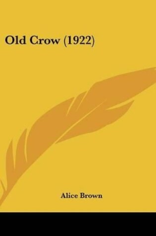 Cover of Old Crow (1922)