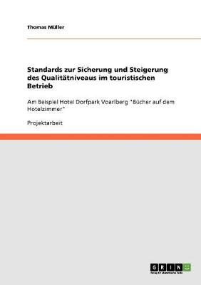 Book cover for Standards zur Sicherung und Steigerung des Qualitatniveaus im touristischen Betrieb