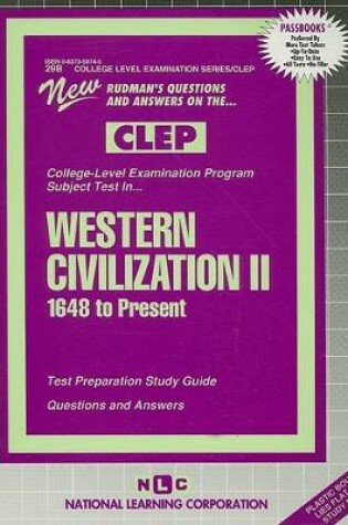 Cover of Western Civilization II (1648 to Present)