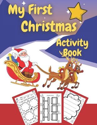 Book cover for My First Christmas Activity Book