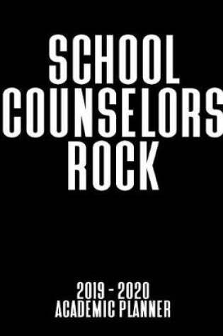 Cover of School Counselors Rock Academic Planner