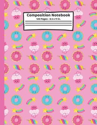 Book cover for Donuts Composition Notebook