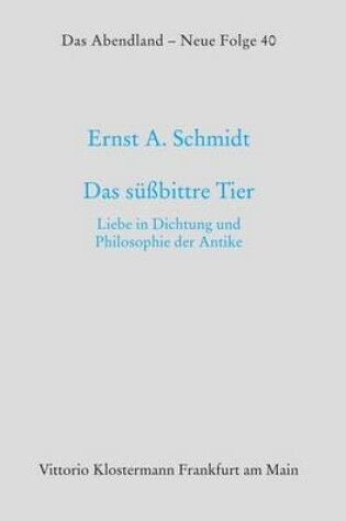 Cover of Das Suabittre Tier